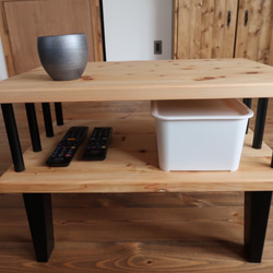 【受注制作】ローテーブル　コーヒーテーブル　サイズオーダー可能 5枚目の画像