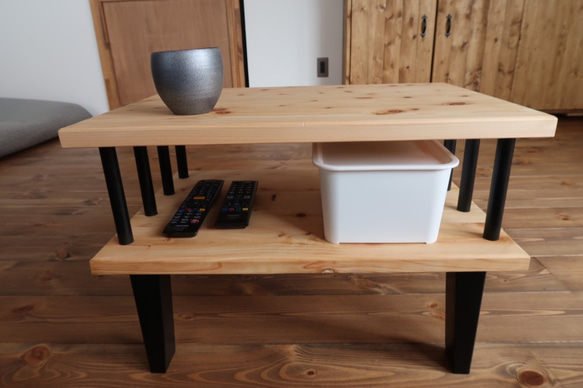 【受注制作】ローテーブル　コーヒーテーブル　サイズオーダー可能 5枚目の画像