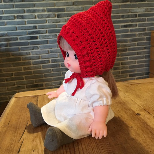 メルちゃんサイズの赤ずきんちゃんコーデ その他人形 mano lien 通販 