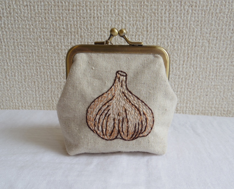 にんにくのがま口 がま口 piikan 通販｜Creema(クリーマ) 4493296 