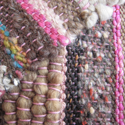 毛糸の手織りマフラー215 9枚目の画像