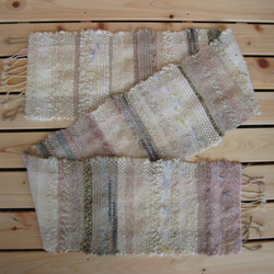 毛糸の手織りマフラー217 8枚目の画像