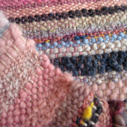 毛糸の手織りマフラー2104 8枚目の画像