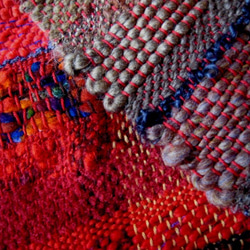毛糸の手織りマフラー2113 7枚目の画像