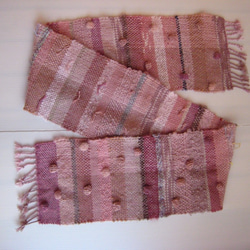 毛糸の手織りマフラー2115 10枚目の画像