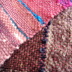 毛糸の手織りマフラー2116 8枚目の画像