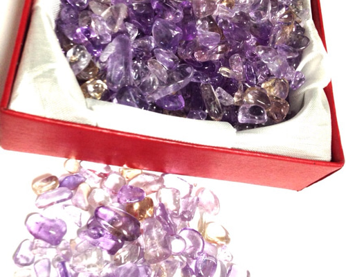 透明！アメトリンさざれ石 穴なし 20g 天然石 lia stone 通販 1475160