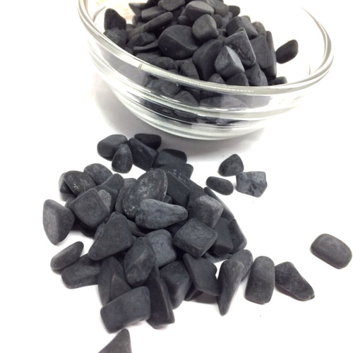 さざれ石穴なし】 北海道産ブラックシリカ さざれ石 20g 細石