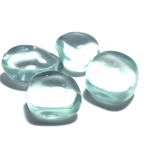 マーブル模様が美しい「清流の石」ブルーオブシディアン ポジティブ 約