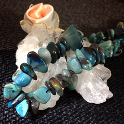 タンブル】清流の石 ブルーオブシディアン 1個 天然石 lia stone 通販