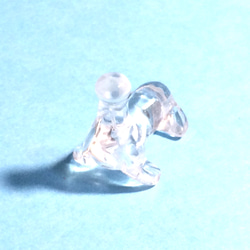 水晶　アシカ　ミニサイズ　テラリウム置物　オブジェ　アクセサリーパーツ 5枚目の画像