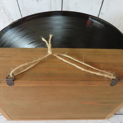 LPレコード盤　リメイク　キーボックス　壁掛け用　レトロ調に仕上げました　マグネット装着  １点物 10枚目の画像