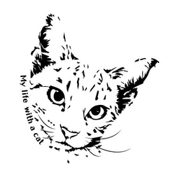 【かわいい】オリジナルデザインデイパック(猫デザイン)【アニマル・ネコ】 2枚目の画像