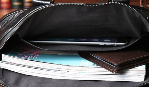 【新作】ノートパソコン 仕事ブリーフケース トートバッグ ショルダーバッグ トラベル 鞄 バッグ メンズ ビジネスバッグ 5枚目の画像