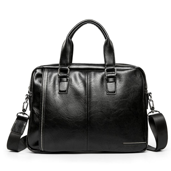【新作】黒い鞄 ビジネスバッグ ブリーフケース トートバッグ ショルダーバッグ トラベル  鞄 バッグ メンズ 1枚目の画像