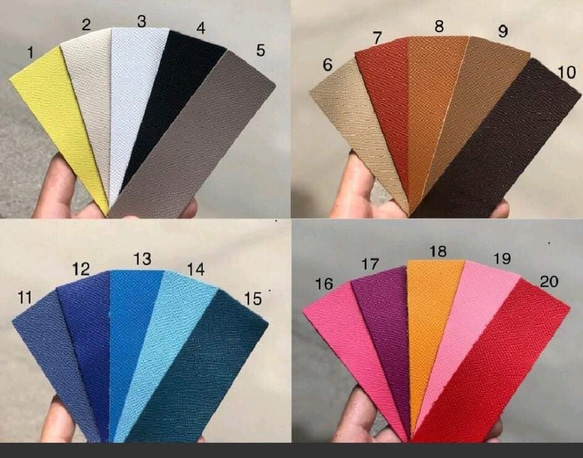 【最新作】高級革使用　超お得　軽い　長財布　エプソン革　手縫い カラーオーダー可能　オールレザー バイカラー 10枚目の画像