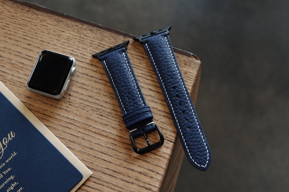 逆輸入 キャンペン中 ダーク 腕時計ベルト Watchベルト 高級革使用Apple 時計