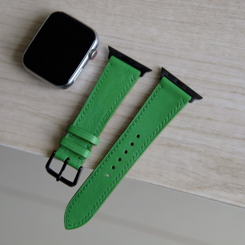 キャンペン中 アップルウォッチバンド 腕時計ベルト グリーン 腕時計  