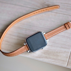 キャンペン中 Apple Watchベルト　腕時計ベルト　ジャーマンシュリンク革 6枚目の画像
