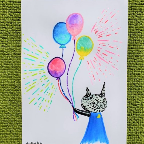 T*A様 Beyond the fun｜象 動物画 イラスト 抽象画 絵画 ドロ b0b13818ec329183fe278497bfdca8