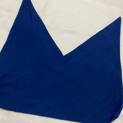 あずま袋Ｌ、藍染め 3枚目の画像