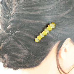 和紙のヘアクリップ 2枚目の画像