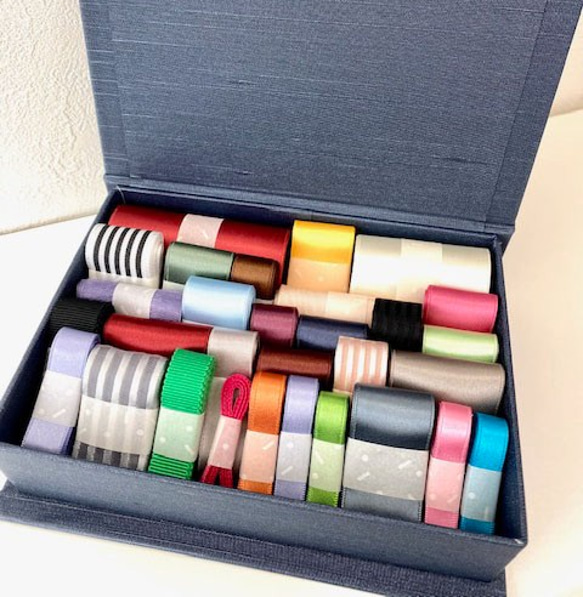 スペシャル リボンセット 【Selected Ribbon Box】30種類の色々なリボンが詰まってます！ 1枚目の画像