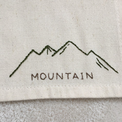 mountain　＊　山バッチタペストリー 3枚目の画像