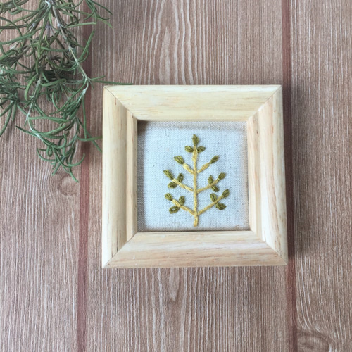 北欧風の木＊ 刺繍フレーム その他インテリア雑貨 彩いろー