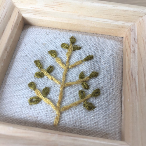 北欧風の木＊ 刺繍フレーム その他インテリア雑貨 彩いろーiroiroー