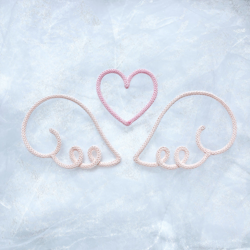 羽の天使うさぎちゃん♡ 天使の羽໒꒱ ／ハート セット 雑貨・その他 Milkyway♥ 通販 13082254