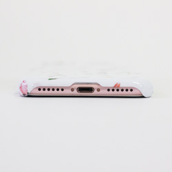 ピンク 花柄 スマホケース ほぼ 全機種対応 ボタニカル スマートフォンケース 4枚目の画像