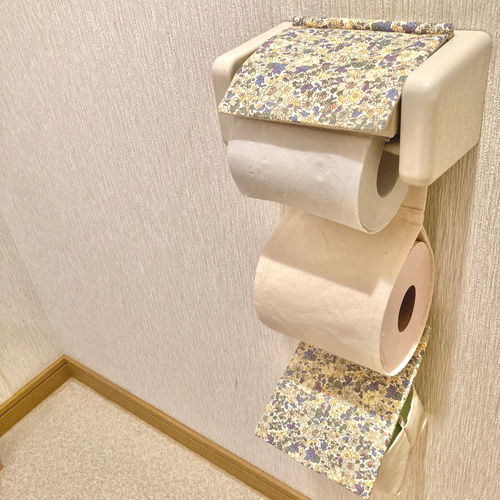 夢来様オーダー完成品トイレットペーパー、ナプキン入れ 夢来様