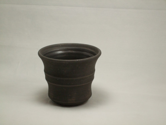 Charcoal黒ポット（植木鉢） 1枚目の画像