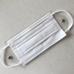 【透明マスクケース】 無地　PVC素材　携帯に便利な仮置きマスクケース　クリア 3枚目の画像