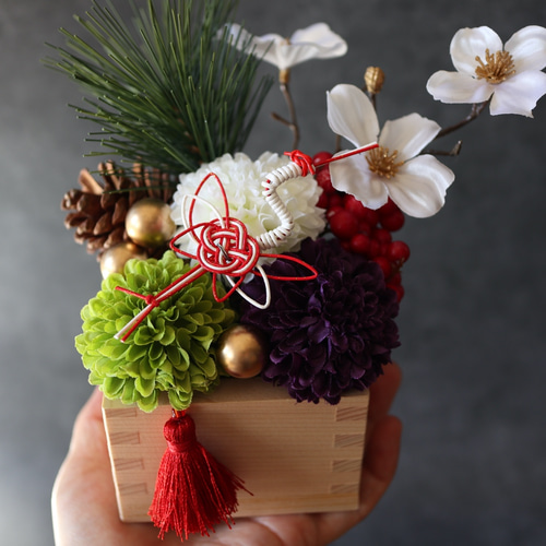 お正月飾り お正月お飾りセット 柿朱 ｜ 四季折々のおしゃれな和食器通販サイト