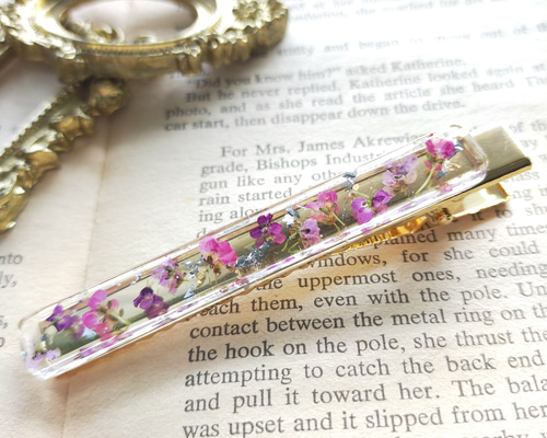 ボタニカルアート くじらレジンヘアゴム ボタニカルアート くじらレジンヘアゴム ボタニカルアート くじら