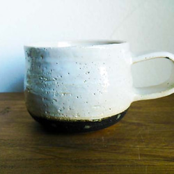 『白萩水玉』シリーズ　マグカップ 1枚目の画像