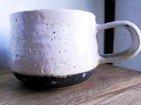 『白萩水玉』シリーズ　マグカップ 5枚目の画像
