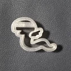クッキー型　翼の生えたヘビ(目付き) 2枚目の画像