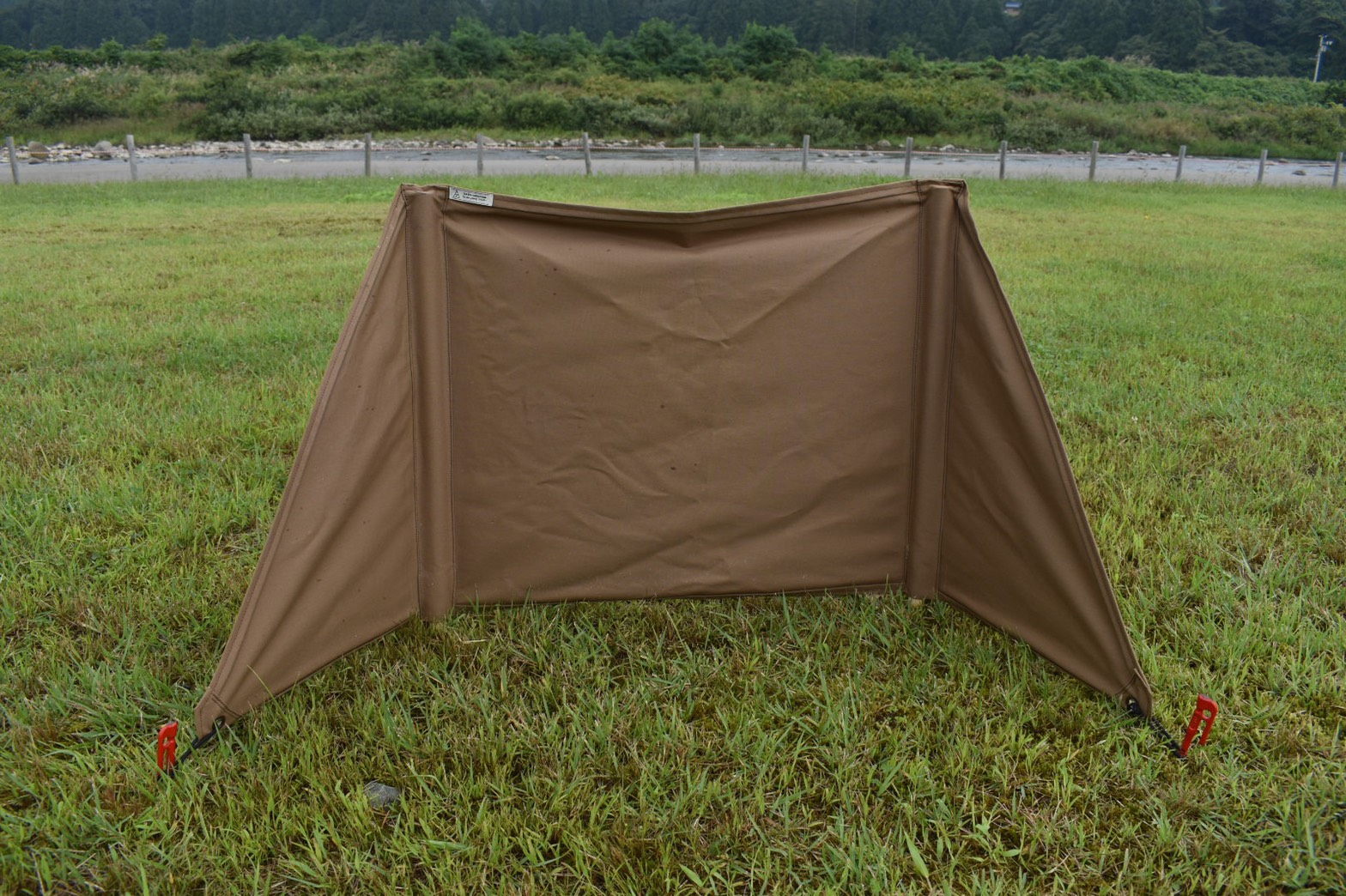 [受注製作]焚火、焚き火リフレクター、陣幕、風防、カフェオレ、キャンプ。　　　by GAO_CAMP