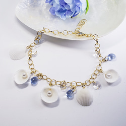 ANDI BAGUS☆Nerissa Bracelet ハンドメイド 貝殻 ブレスレット 楽天市場】チコフロルブレスレット 2本セット ／ ハンドメイド