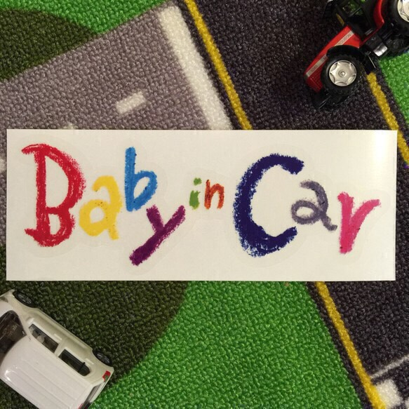 『Baby in Car』ステッカー 2枚目の画像