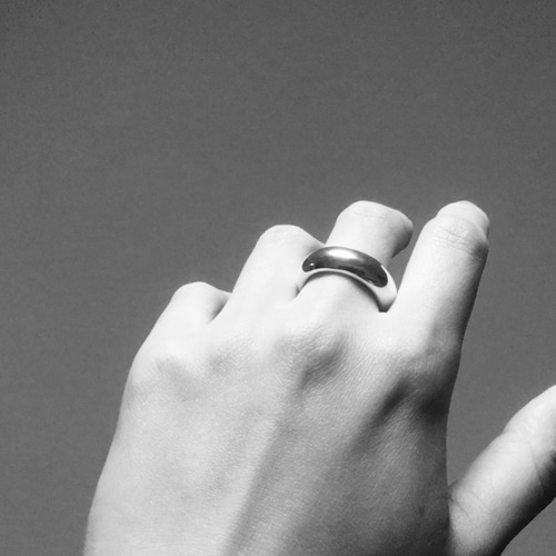 motizuki リング（9号～14号）◇サイズオーダー可能◇ silver925 指輪