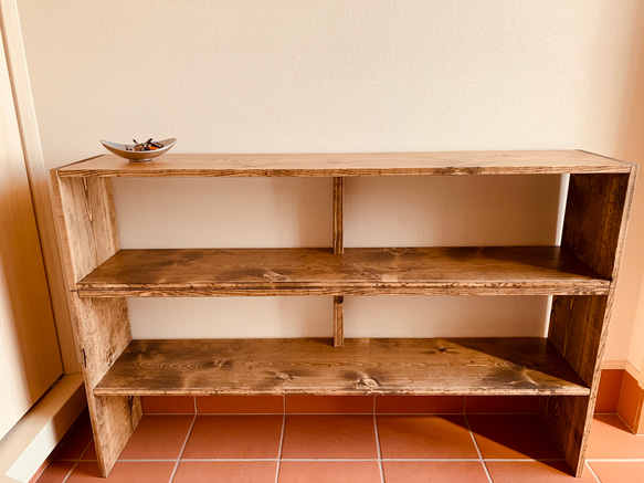 靴置き棚 靴箱・下駄箱・シューズラック bois × H2 通販 9837947