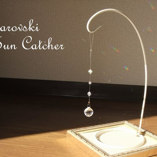 サンキャッチャー*スタンド付*4連aurora サンキャッチャー y_maison