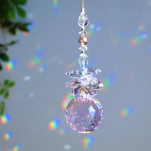 人気【再.販 ラスト】ロザリンピンク☆華やかな、スワロフスキー