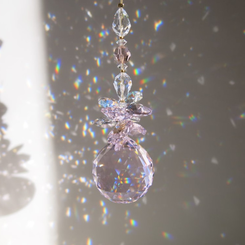 人気【再.販 ラスト】ロザリンピンク☆華やかな、スワロフスキー