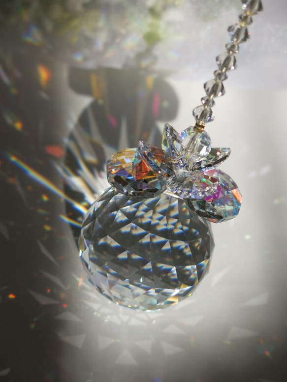 スワロフスキークリスタル製 天使のオーナメント スワロフスキー