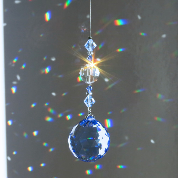 スワロフスキーサンキャッチャーライトサファイアブルージルコン